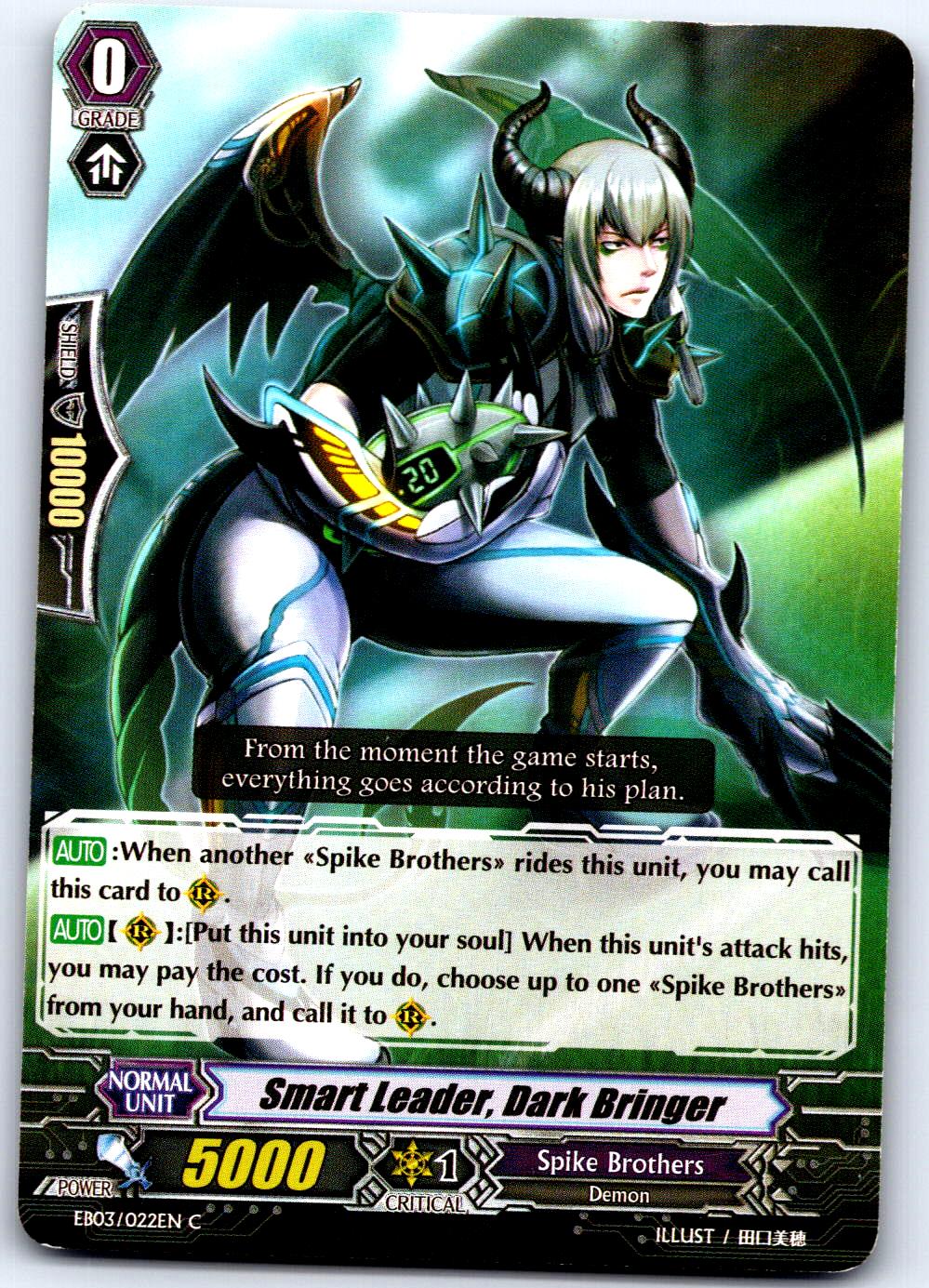 SMART LEADER, DARK BRINGER EB03/022EN C CARDFIGHT!! VANGUARD MP