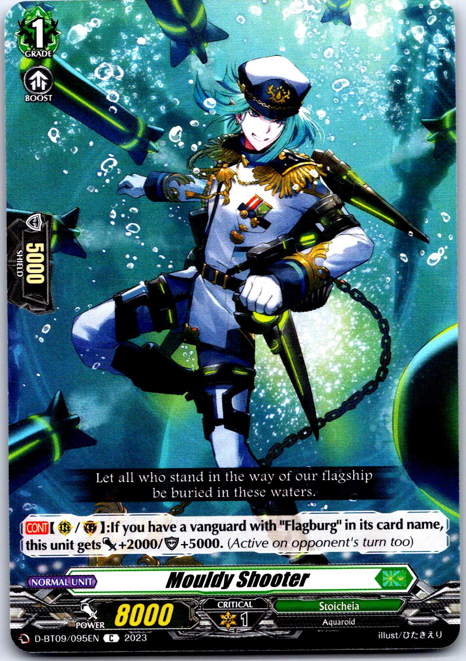 MOULDY SHOOTER D-BT09/095EN C CARDFIGHT!! VANGUARD MP