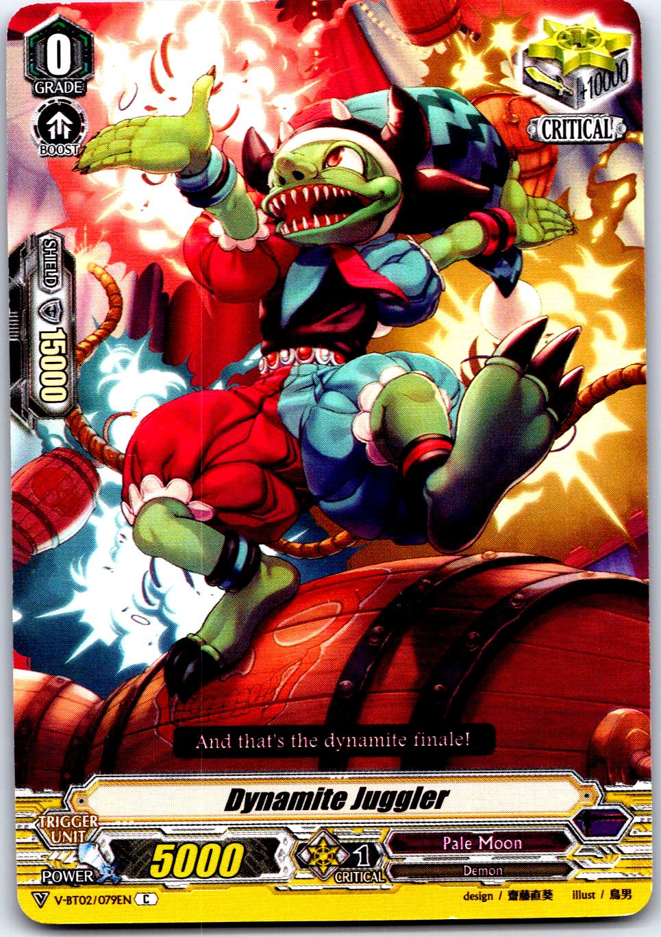 DYNAMITE JUGGLER V-BT02/079EN C CARDFIGHT!! VANGUARD MP