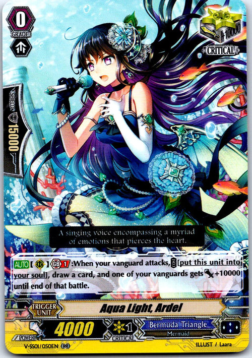 AQUA LIGHT, ARDEL V-SS01/050EN RR CARDFIGHT!! VANGUARD HP