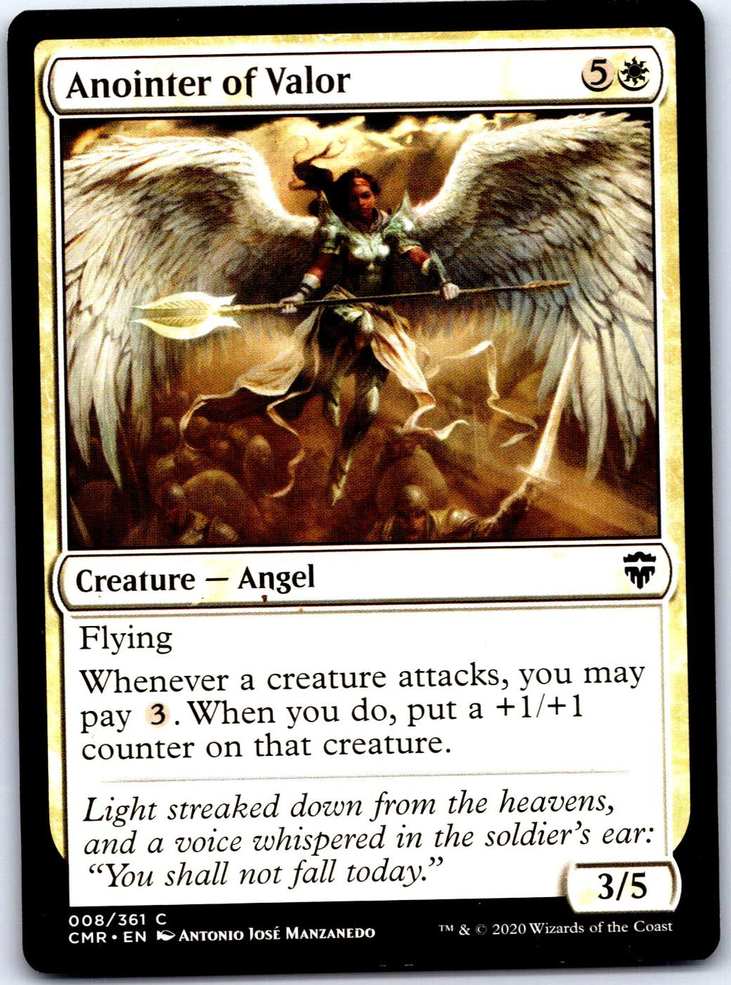 ANOINTER OF VALOR 8 C MAGIC: THE GATHERING MP