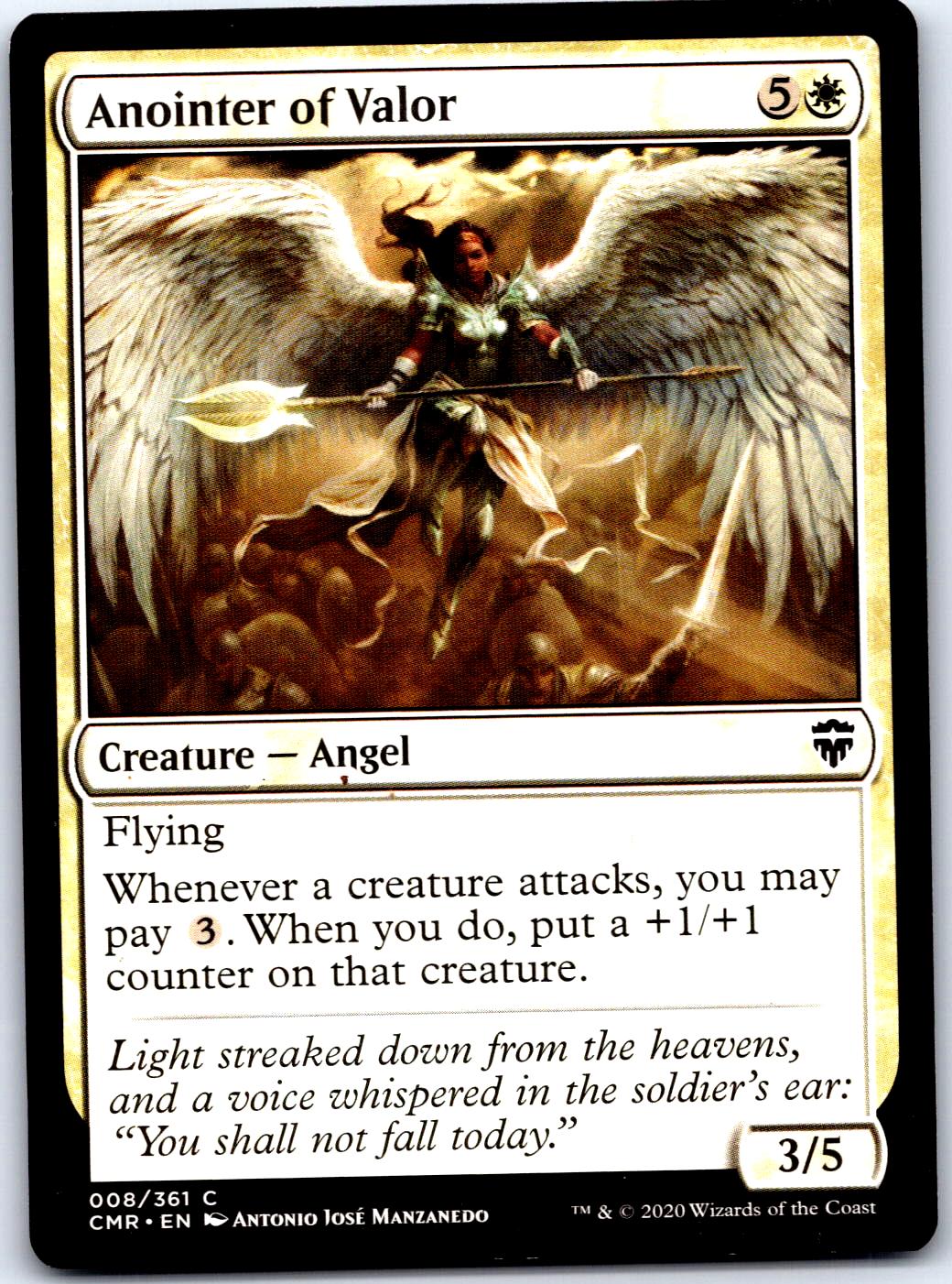 ANOINTER OF VALOR 8 C MAGIC: THE GATHERING MP
