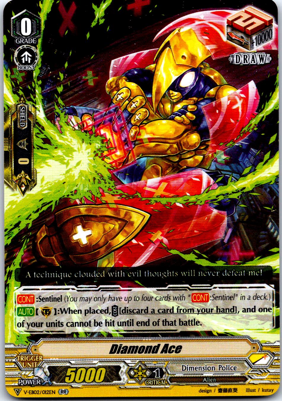 DIAMOND ACE V-EB02/012EN RR CARDFIGHT!! VANGUARD MP