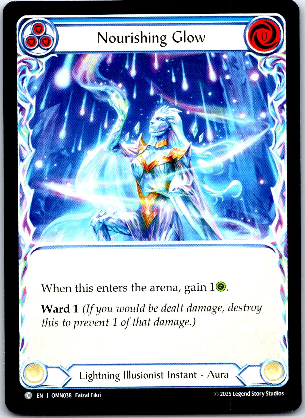 NOURISHING GLOW (BLUE) OMN038 C FLESH AND BLOOD MP