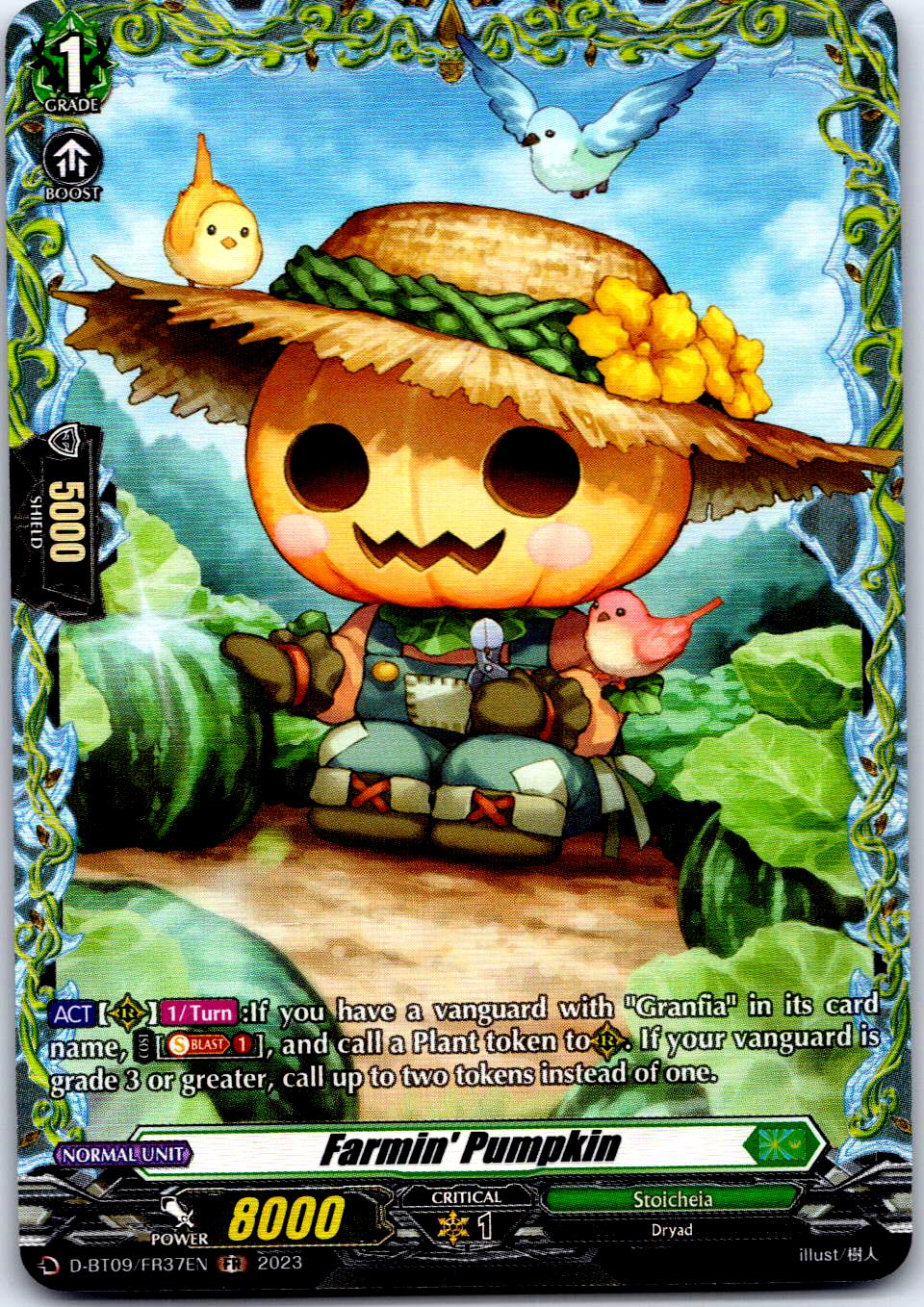 FARMIN' PUMPKIN (FR) D-BT09/FR37EN FRAME RARE CARDFIGHT!! VANGUARD MP