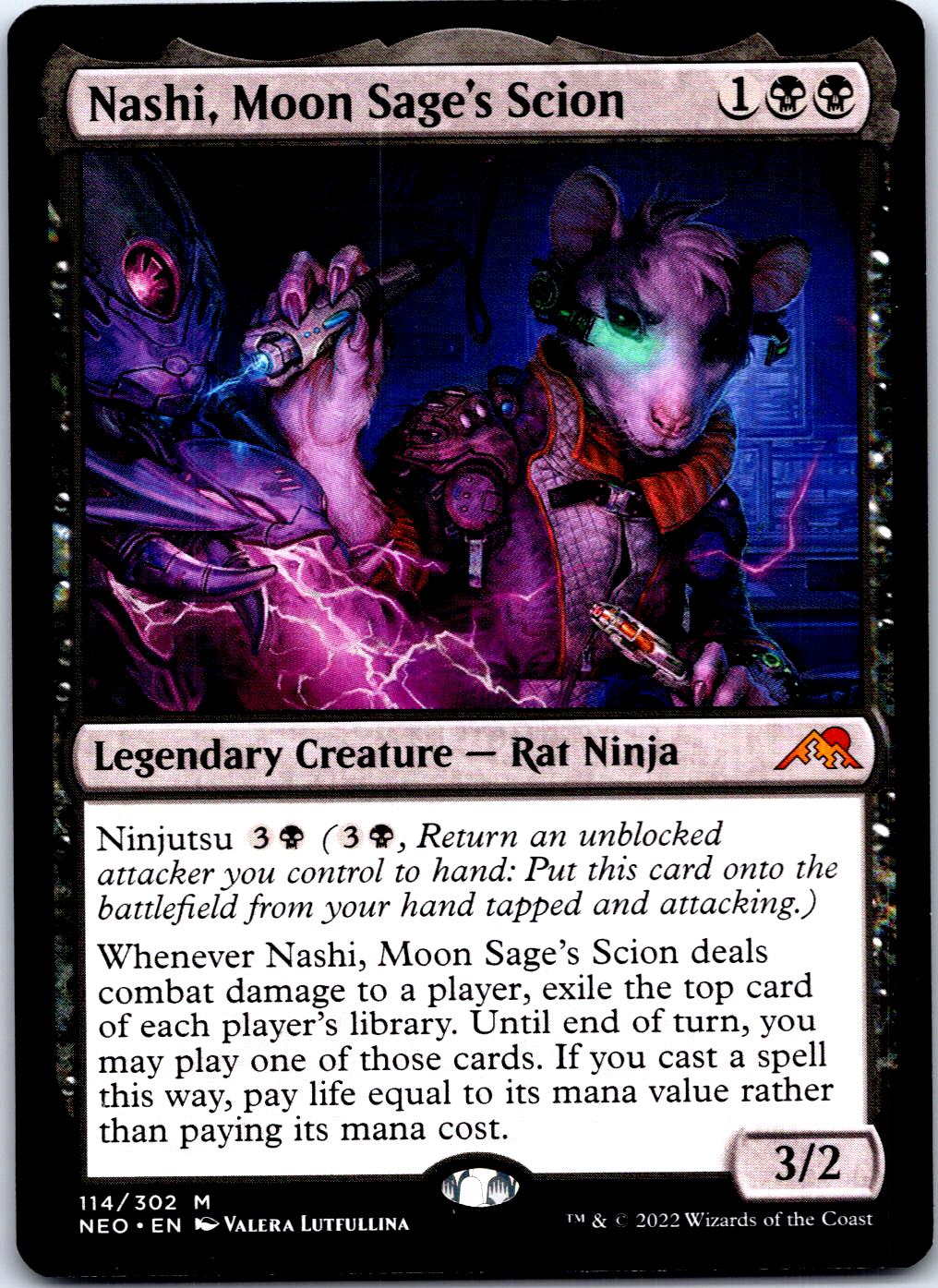 NASHI, MOON SAGE'S SCION 114 MYTHIC MAGIC: THE GATHERING MP