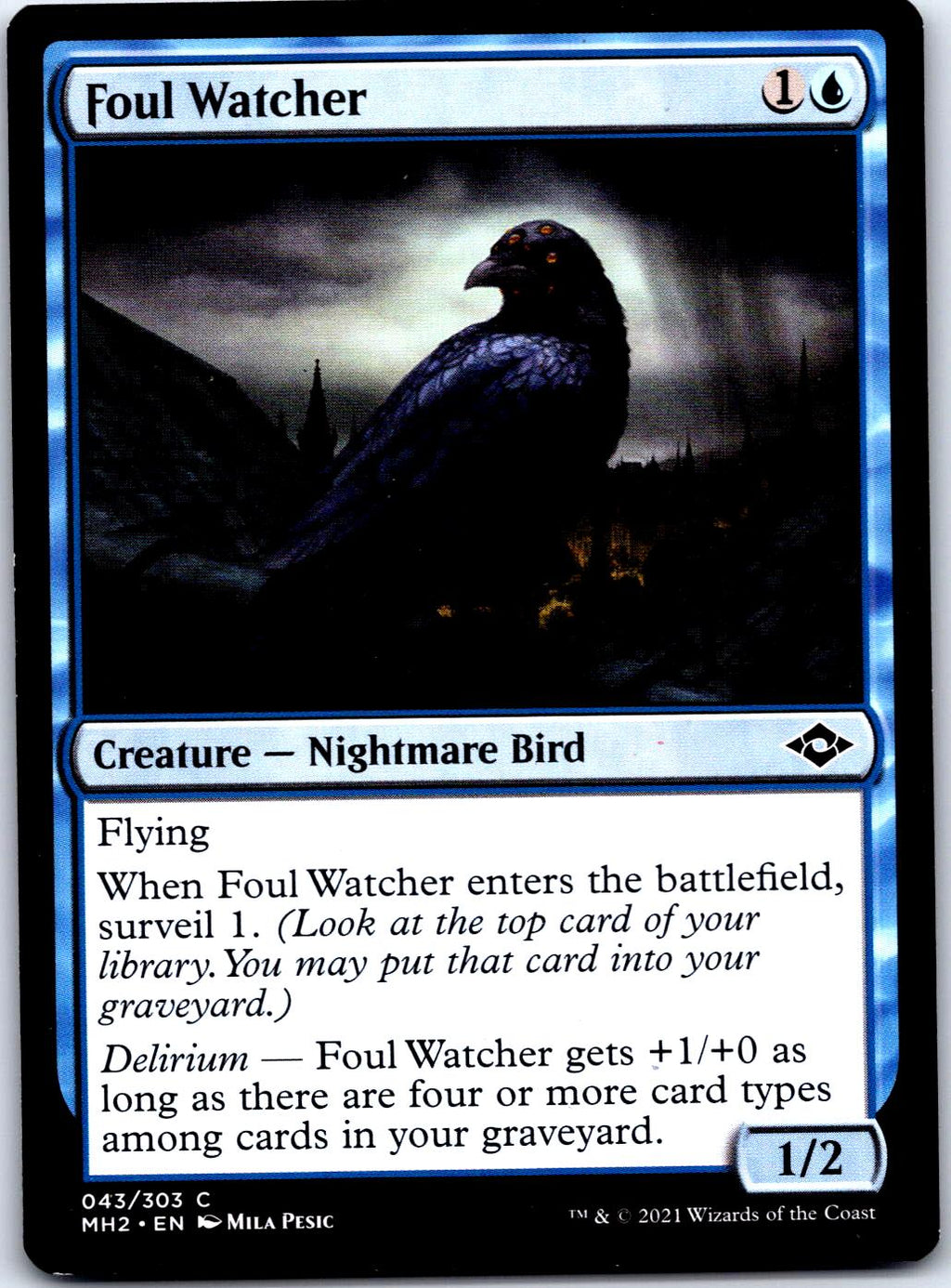 FOUL WATCHER 43 C MAGIC: THE GATHERING MP