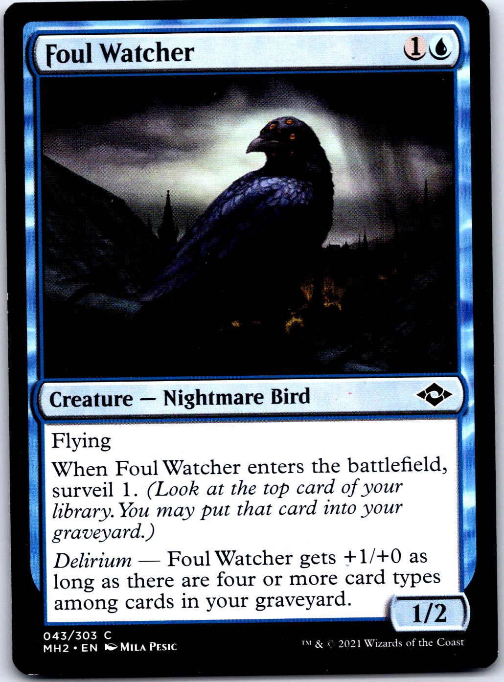 FOUL WATCHER 43 C MAGIC: THE GATHERING MP
