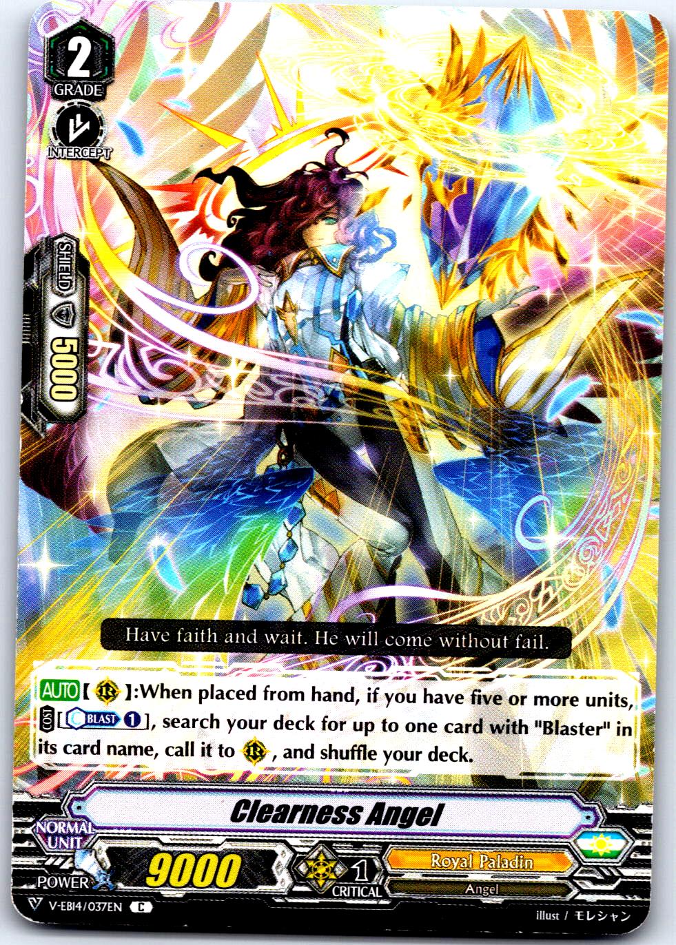 CLEARNESS ANGEL V-EB14/037EN C CARDFIGHT!! VANGUARD MP