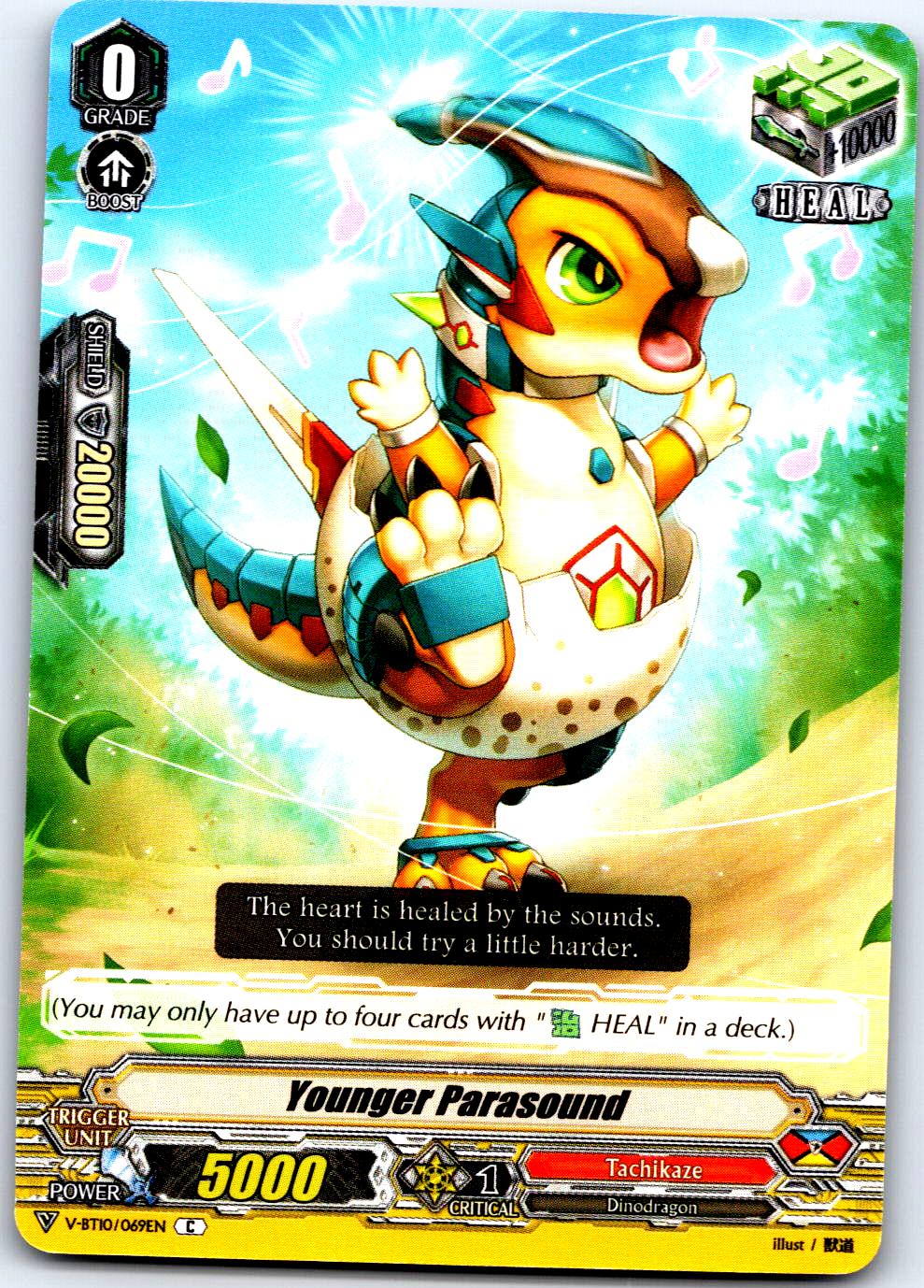 YOUNGER PARASOUND V-BT10/069EN C CARDFIGHT!! VANGUARD MP