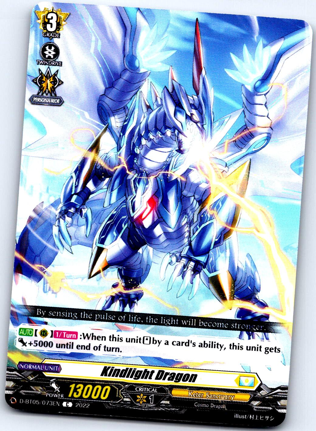KINDLIGHT DRAGON D-BT05/073EN C CARDFIGHT!! VANGUARD MP