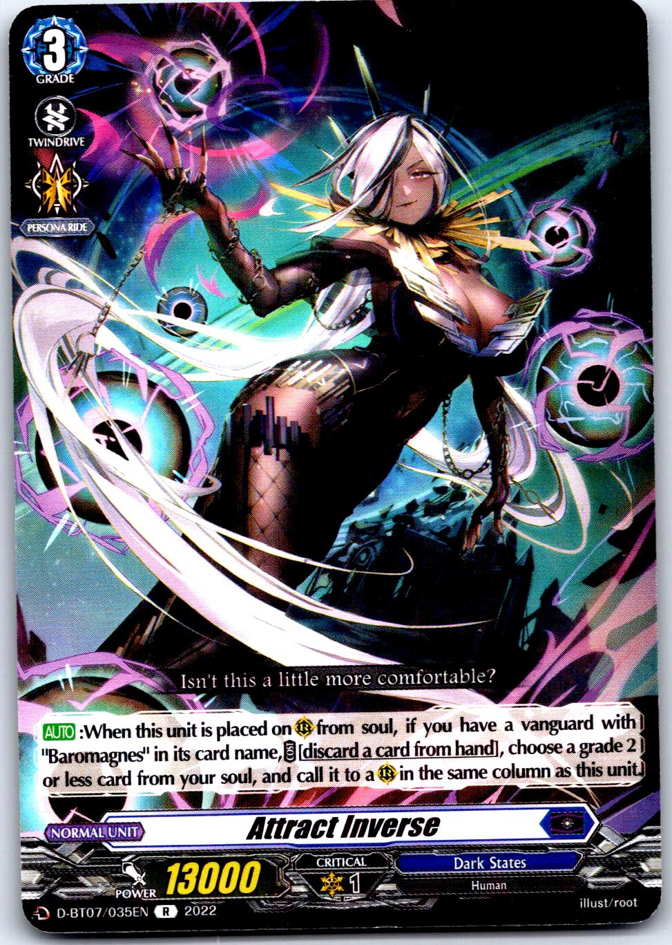 ATTRACT INVERSE D-BT07/035EN R CARDFIGHT!! VANGUARD MP