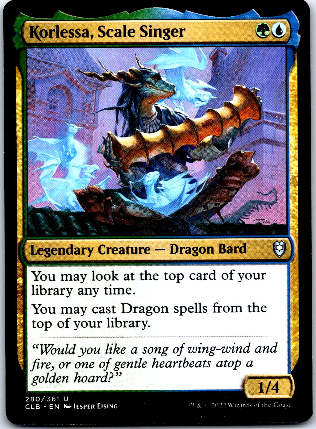KORLESSA, SCALE SINGER 280 UC MAGIC: THE GATHERING MP