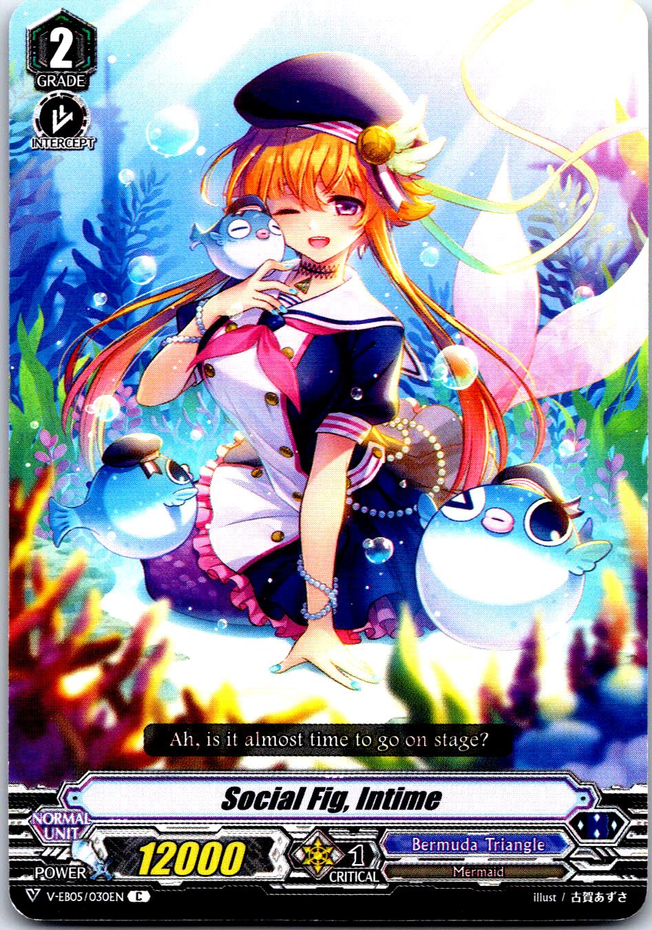 SOCIAL FIG, INTIME V-EB05/030EN C CARDFIGHT!! VANGUARD MP