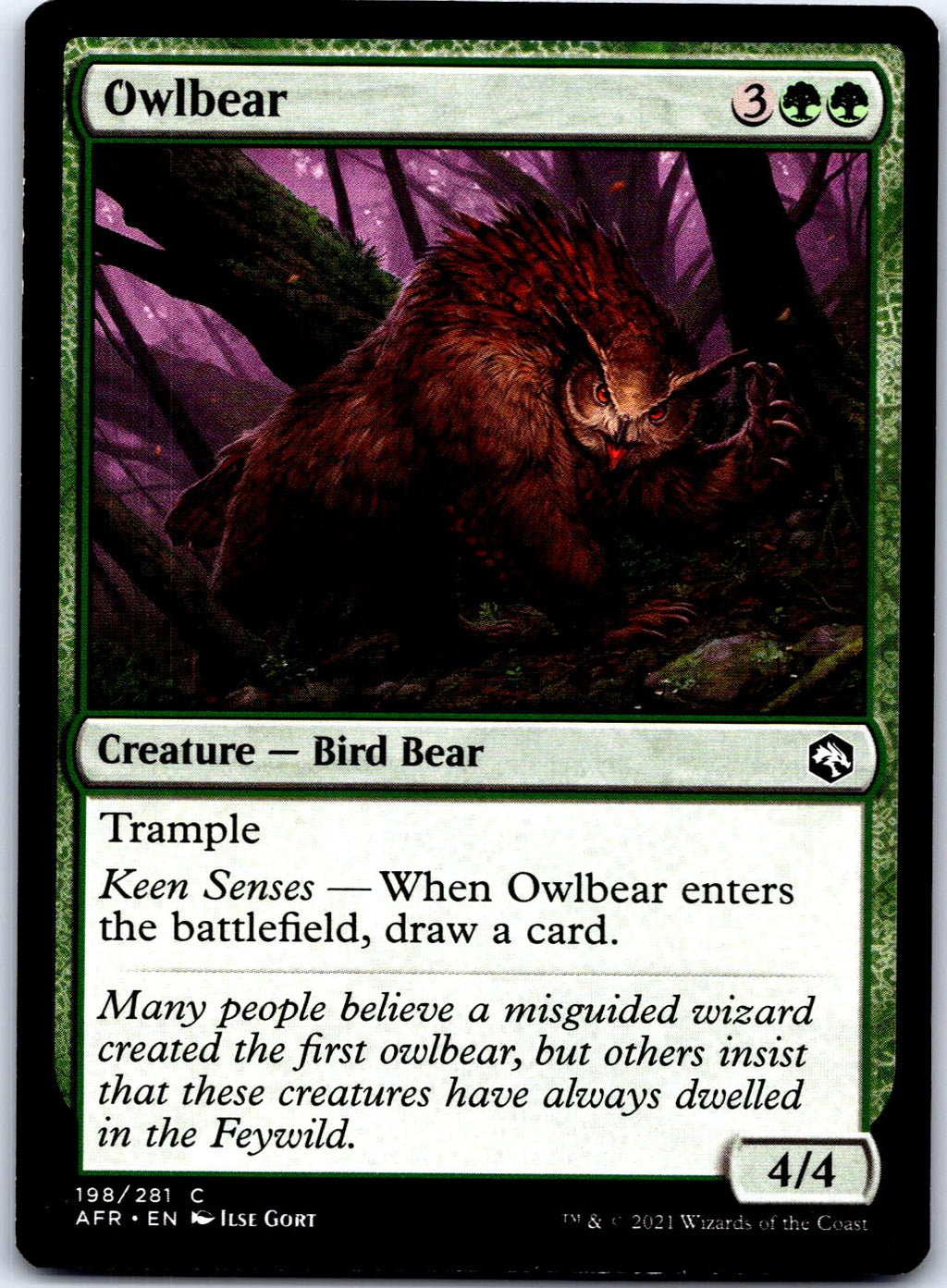 OWLBEAR 198 C MAGIC: THE GATHERING MP