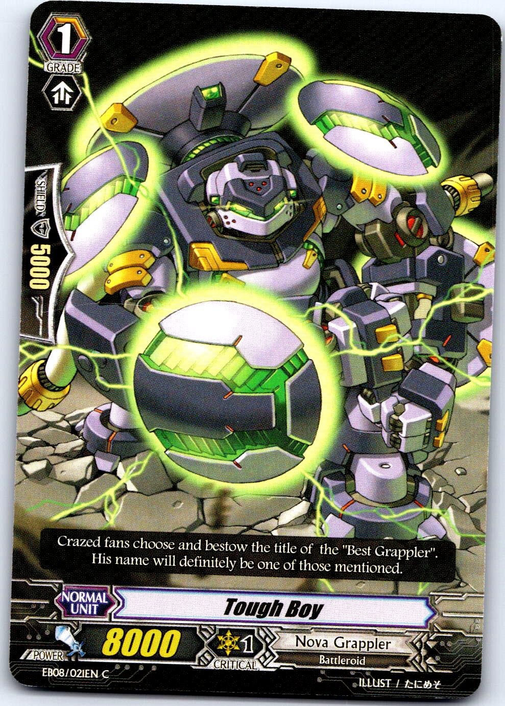 TOUGH BOY EB08/021EN C CARDFIGHT!! VANGUARD MP