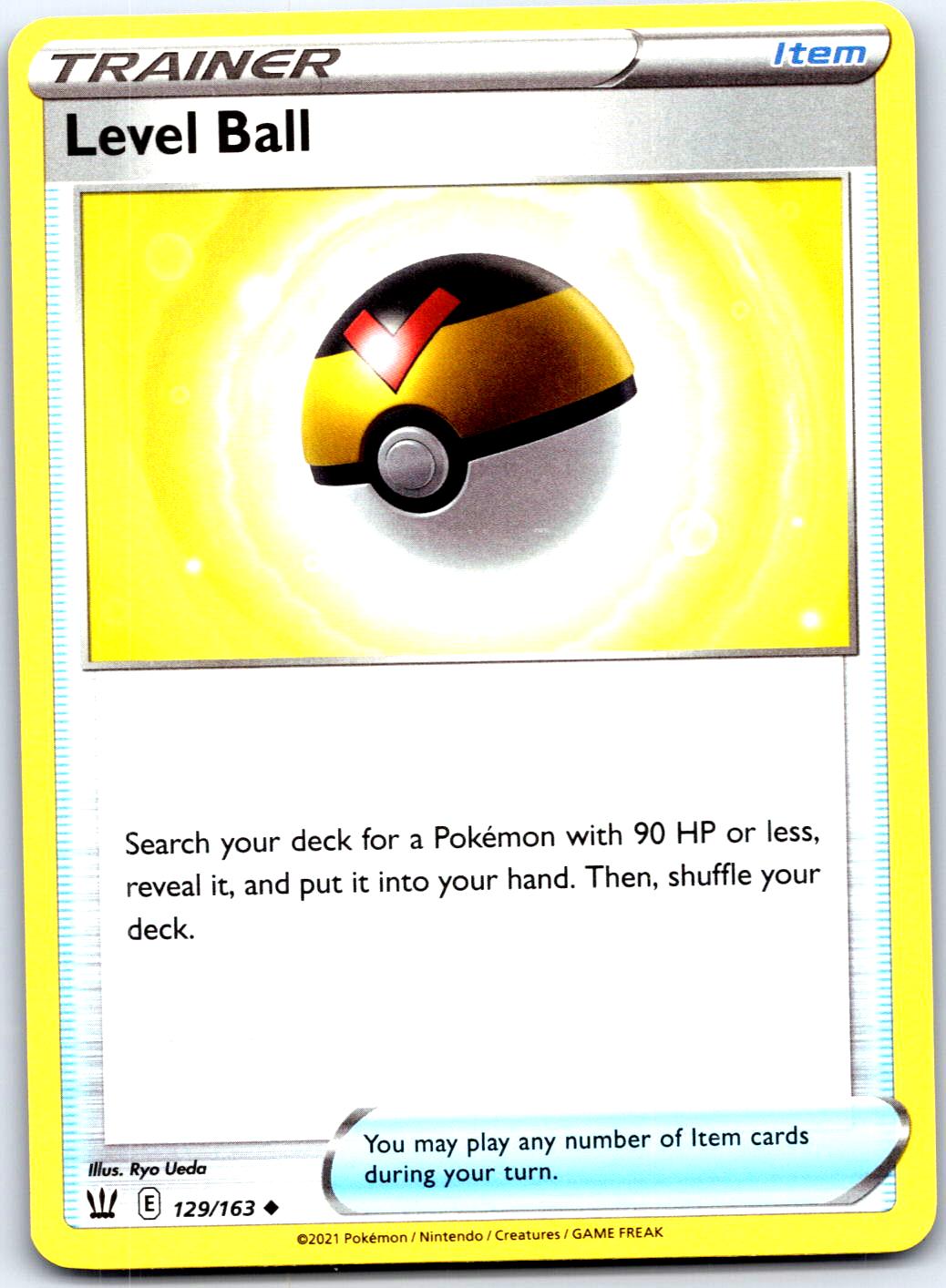 LEVEL BALL 129/163 UC POKEMON MP