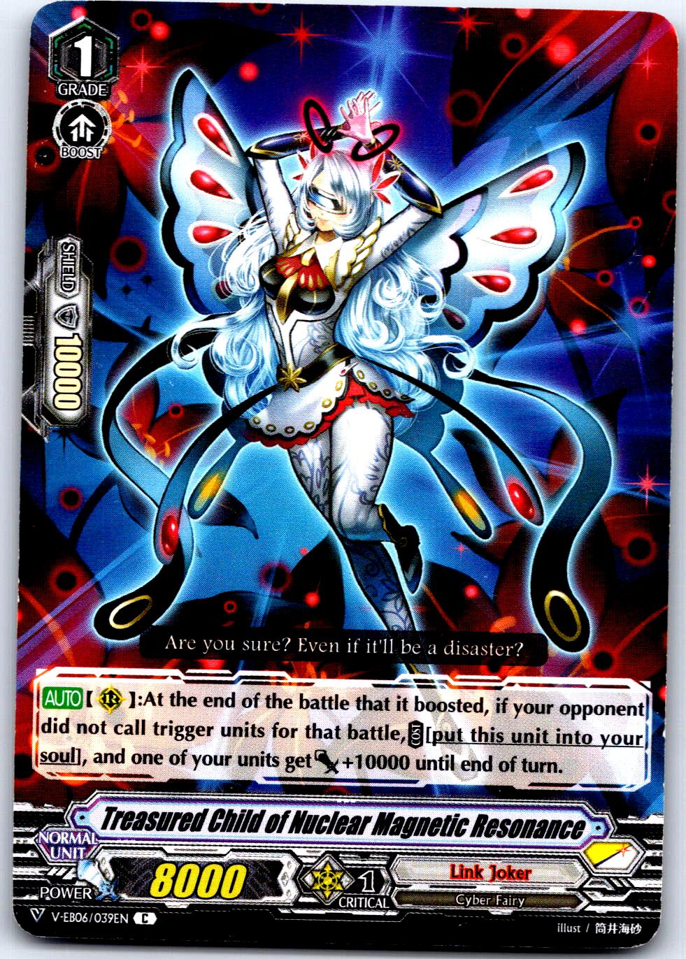 TREASURED CHILD OF NUCLEAR MAGNETIC RESONANCE V-EB06/039EN CARDFIGHT VANGUARD MP