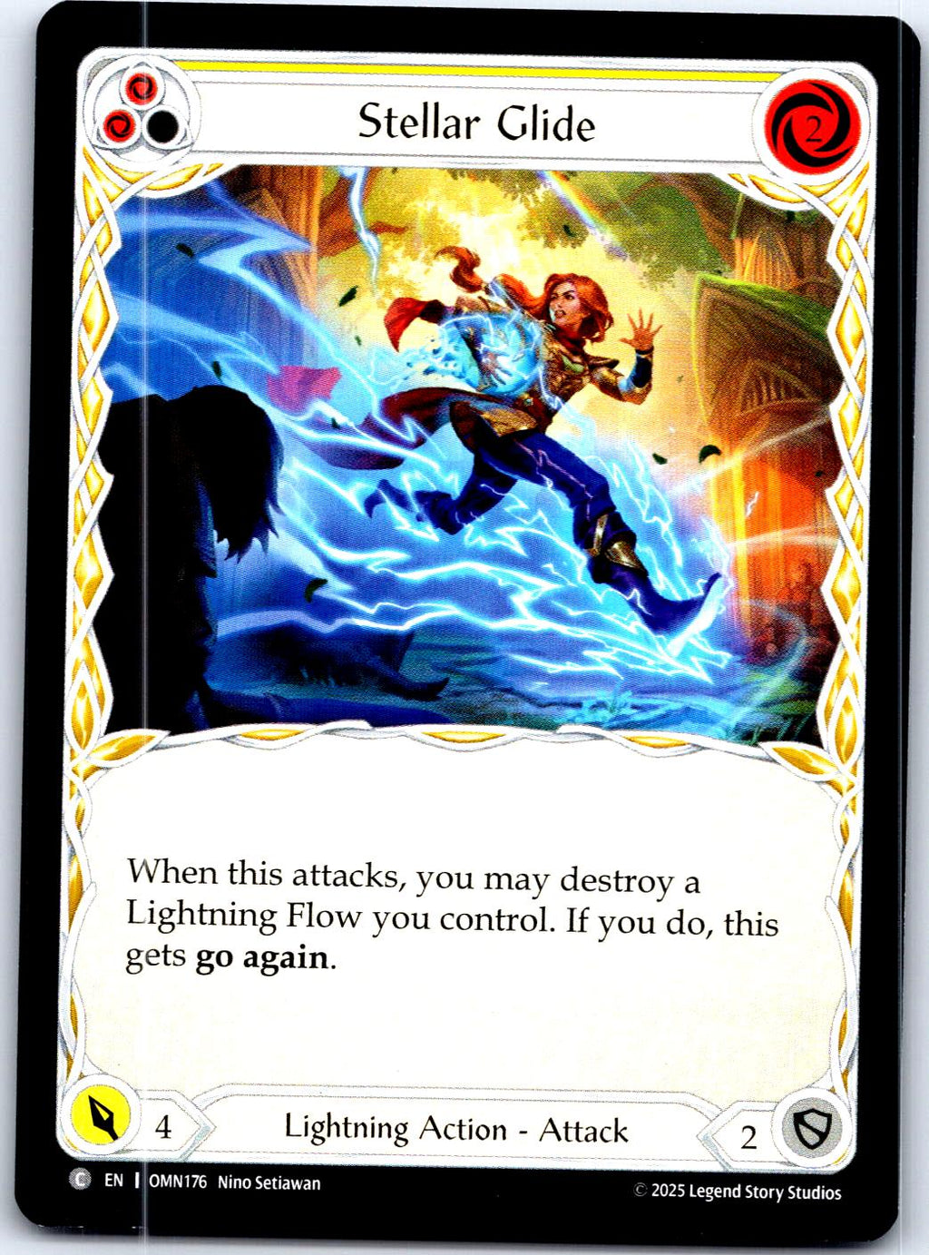 STELLAR GLIDE (YELLOW) OMN176 C FLESH AND BLOOD MP