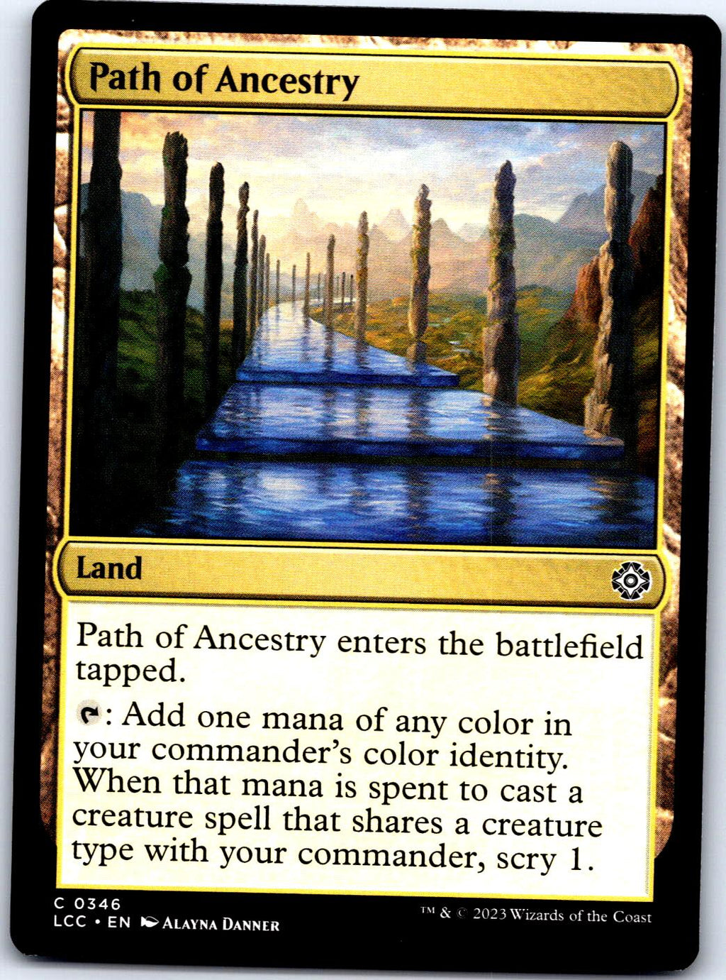 PATH OF ANCESTRY 346 C MAGIC: THE GATHERING MP