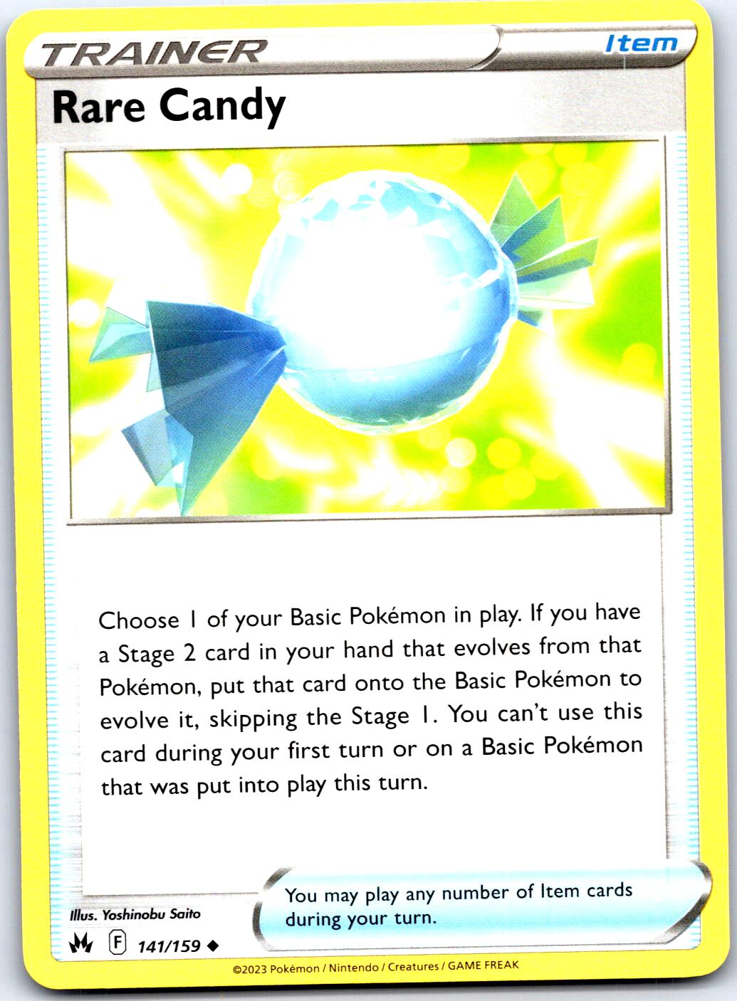 RARE CANDY 141/159 UC POKEMON MP