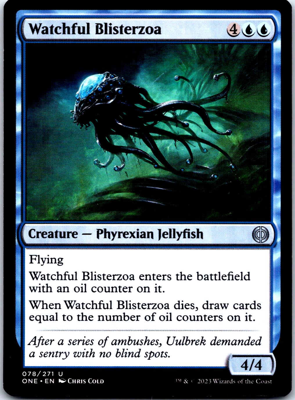 WATCHFUL BLISTERZOA 78 UC MAGIC: THE GATHERING MP