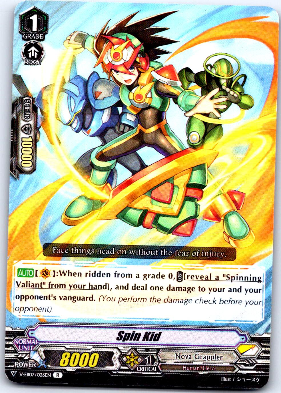 SPIN KID V-EB07/026EN R CARDFIGHT!! VANGUARD MP