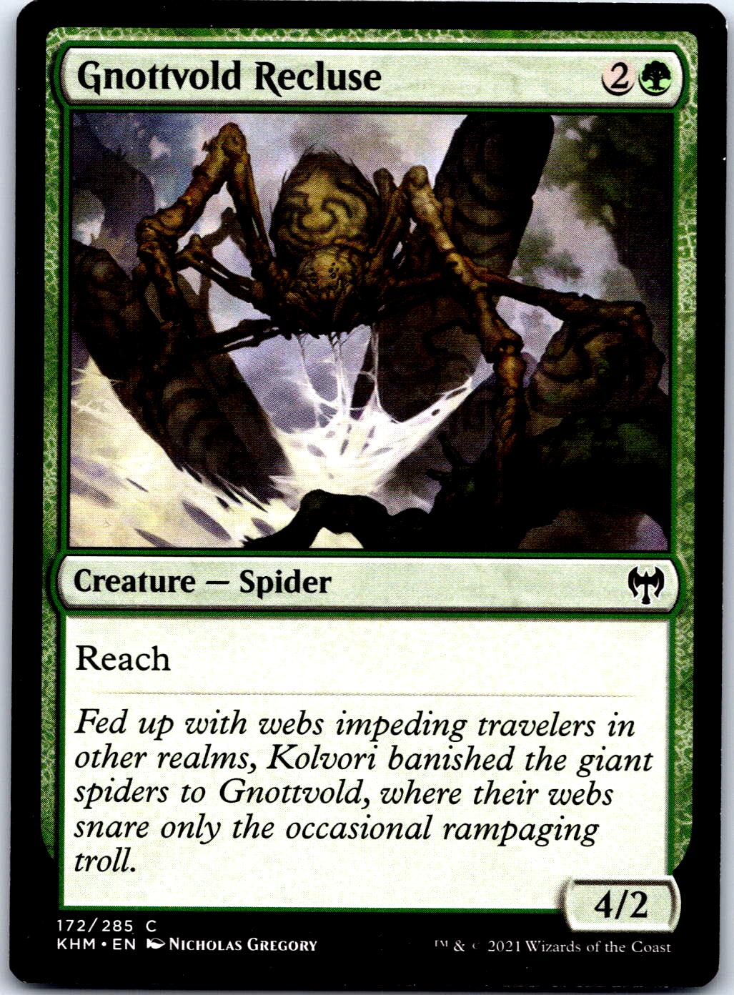 GNOTTVOLD RECLUSE 172 C MAGIC: THE GATHERING MP