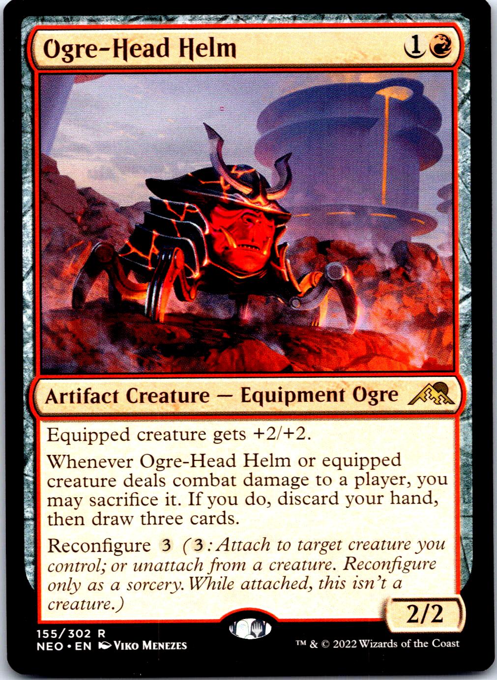 OGRE-HEAD HELM 155 R MAGIC: THE GATHERING MP