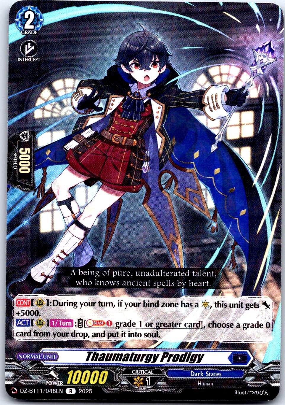 THAUMATURGY PRODIGY DZ-BT11/048EN R CARDFIGHT!! VANGUARD MP