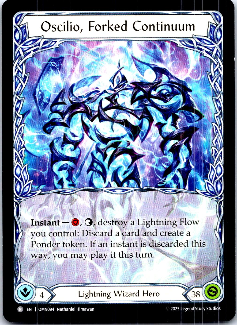 OSCILIO, FORKED CONTINUUM OMN094 BASIC FLESH AND BLOOD MP