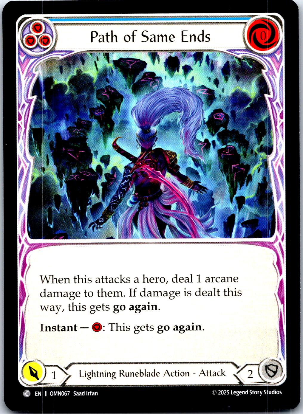 PATH OF SAME ENDS (BLUE) OMN067 C FLESH AND BLOOD MP
