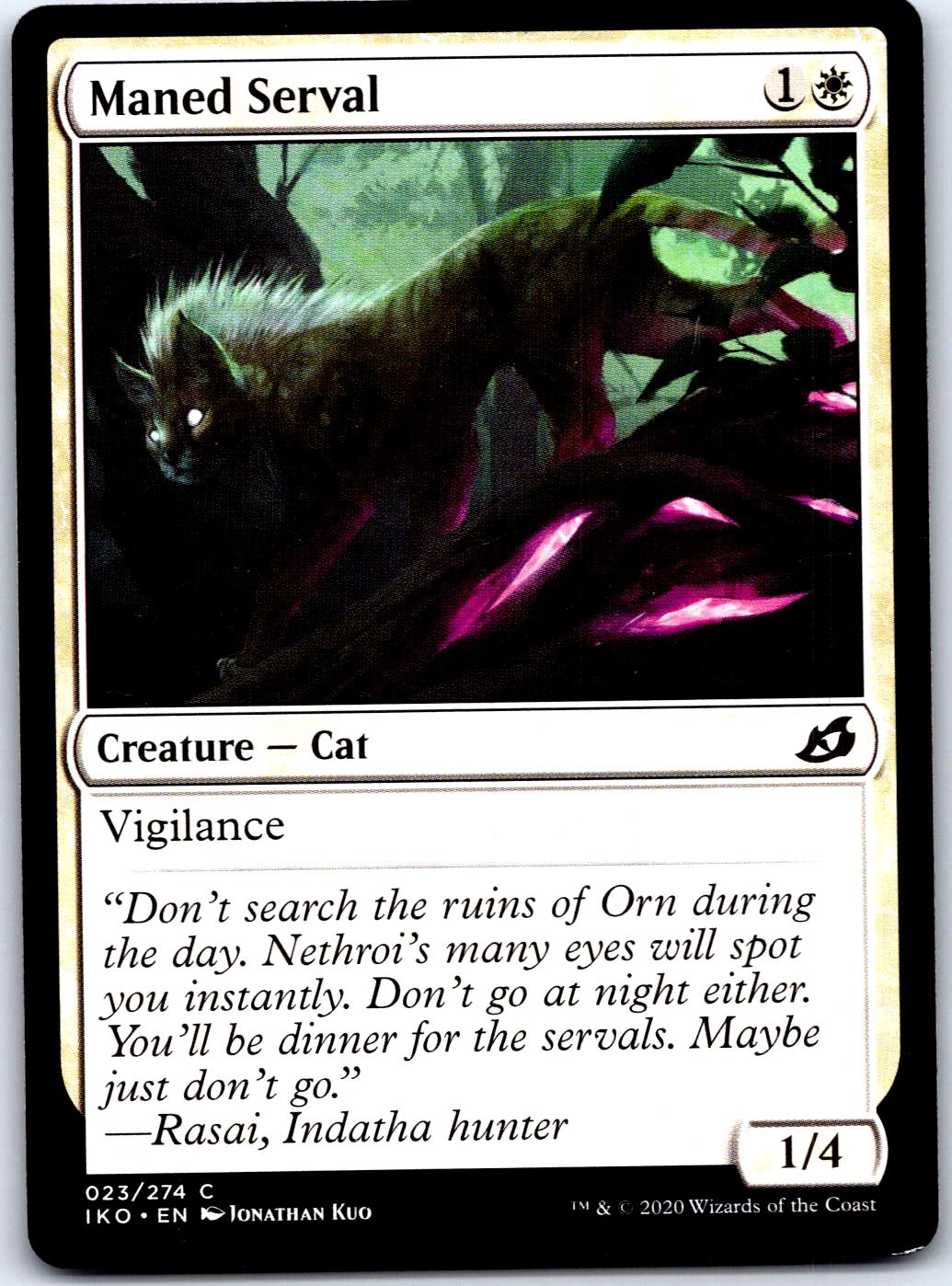 MANED SERVAL 23 C MAGIC: THE GATHERING MP