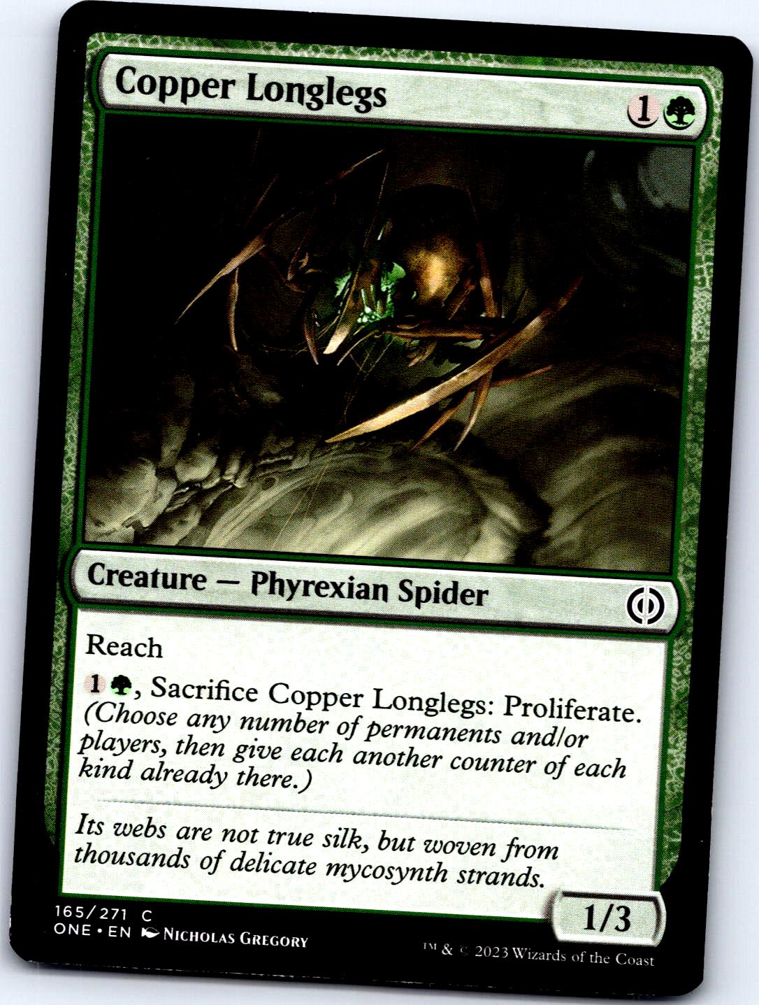 COPPER LONGLEGS 165 C MAGIC: THE GATHERING MP