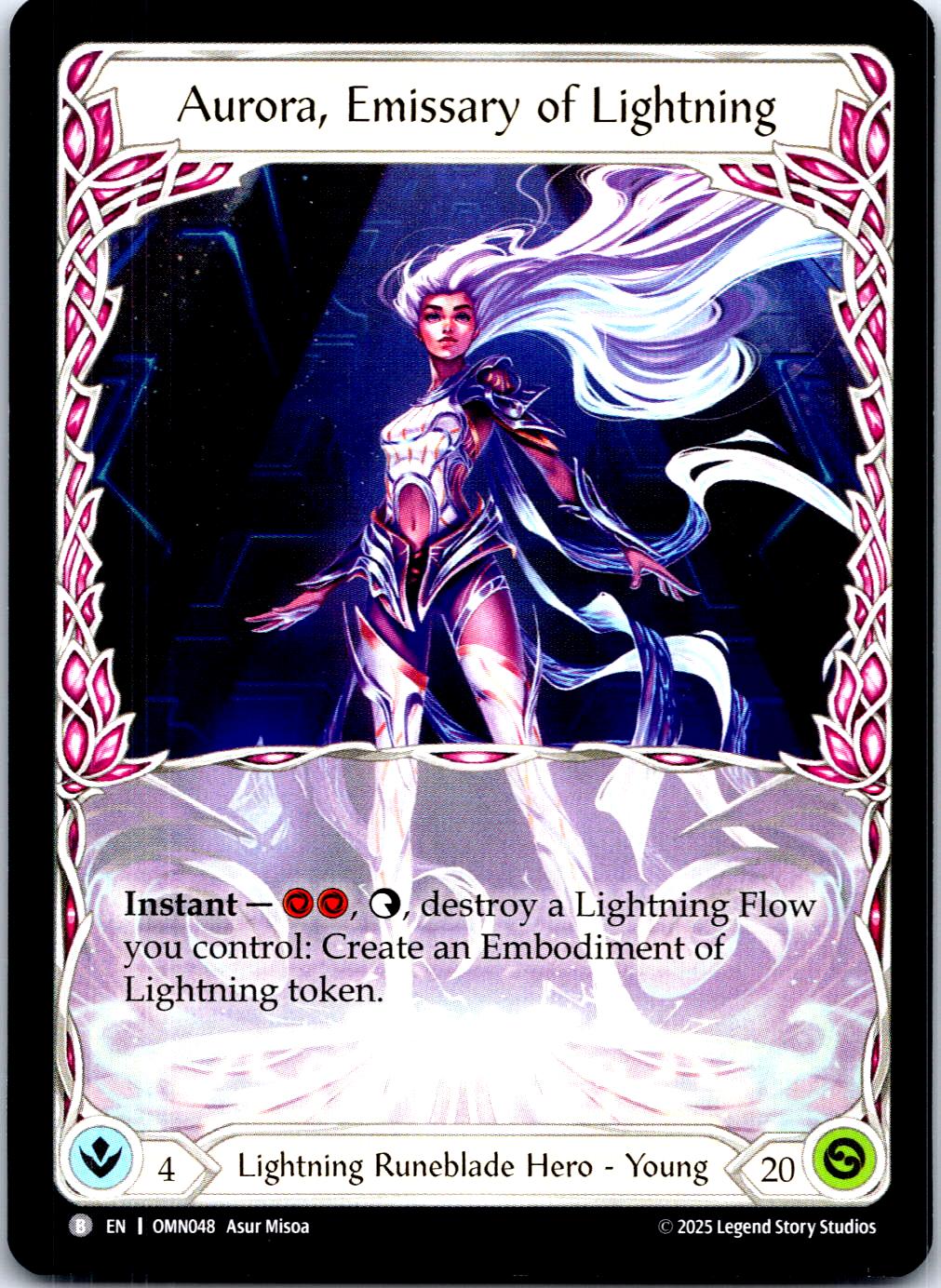 AURORA, EMISSARY OF LIGHTNING OMN048 BASIC FLESH AND BLOOD MP