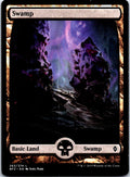 SWAMP (263) - FULL ART 263 LAND MAGIC: THE GATHERING MP