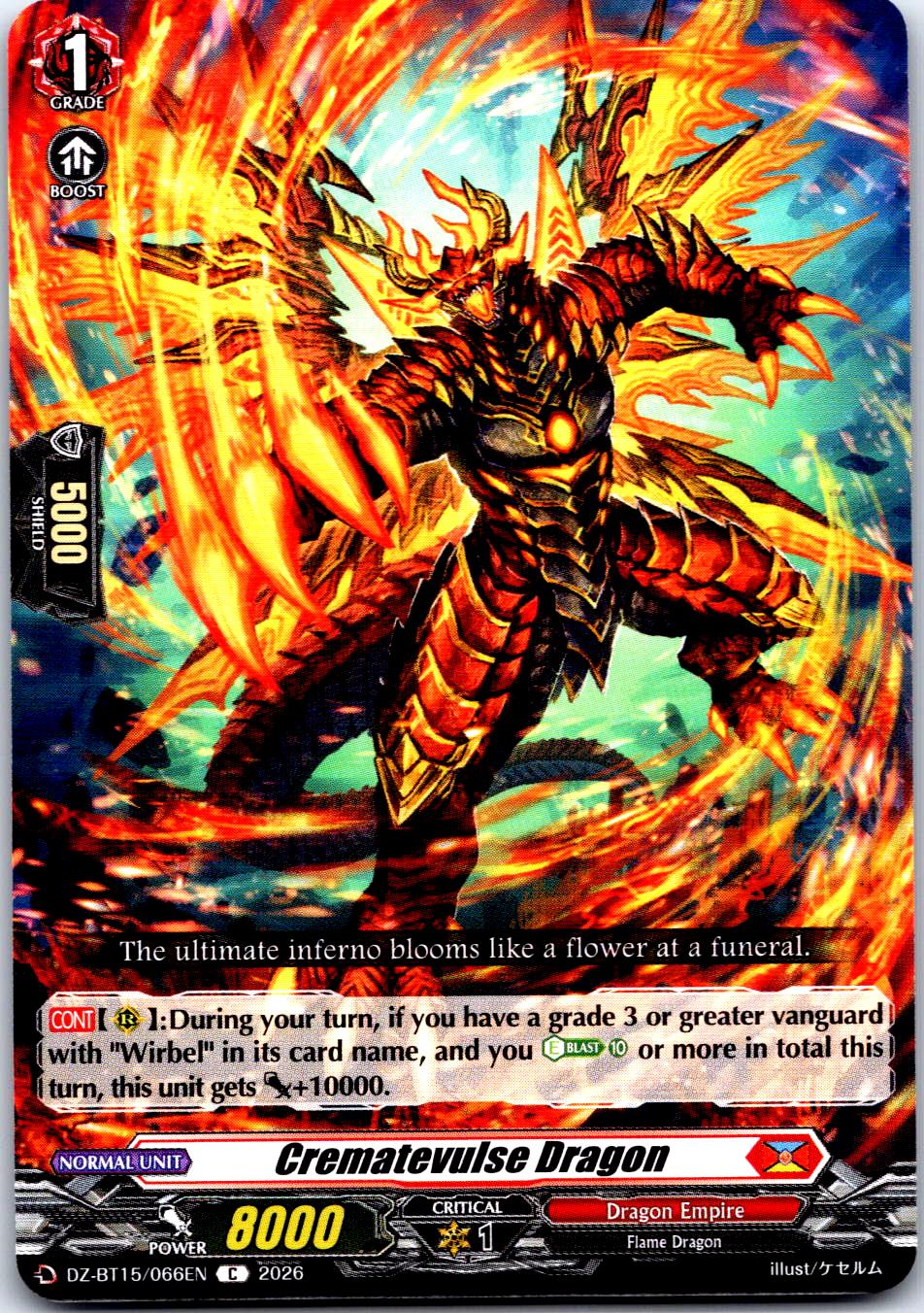 Geologicramer Dragon CFV Cardfight Vanguard DZ-BT15/067 C  NM