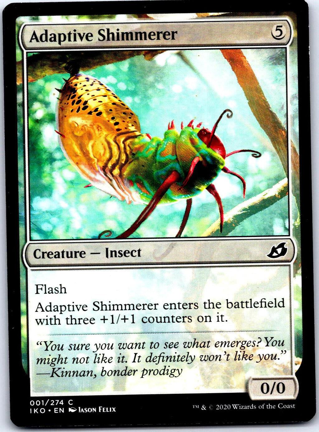 ADAPTIVE SHIMMERER 1 C MAGIC: THE GATHERING MP