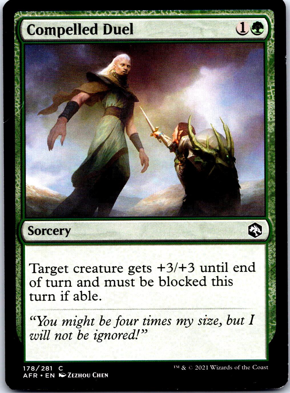 COMPELLED DUEL 178 C MAGIC: THE GATHERING MP