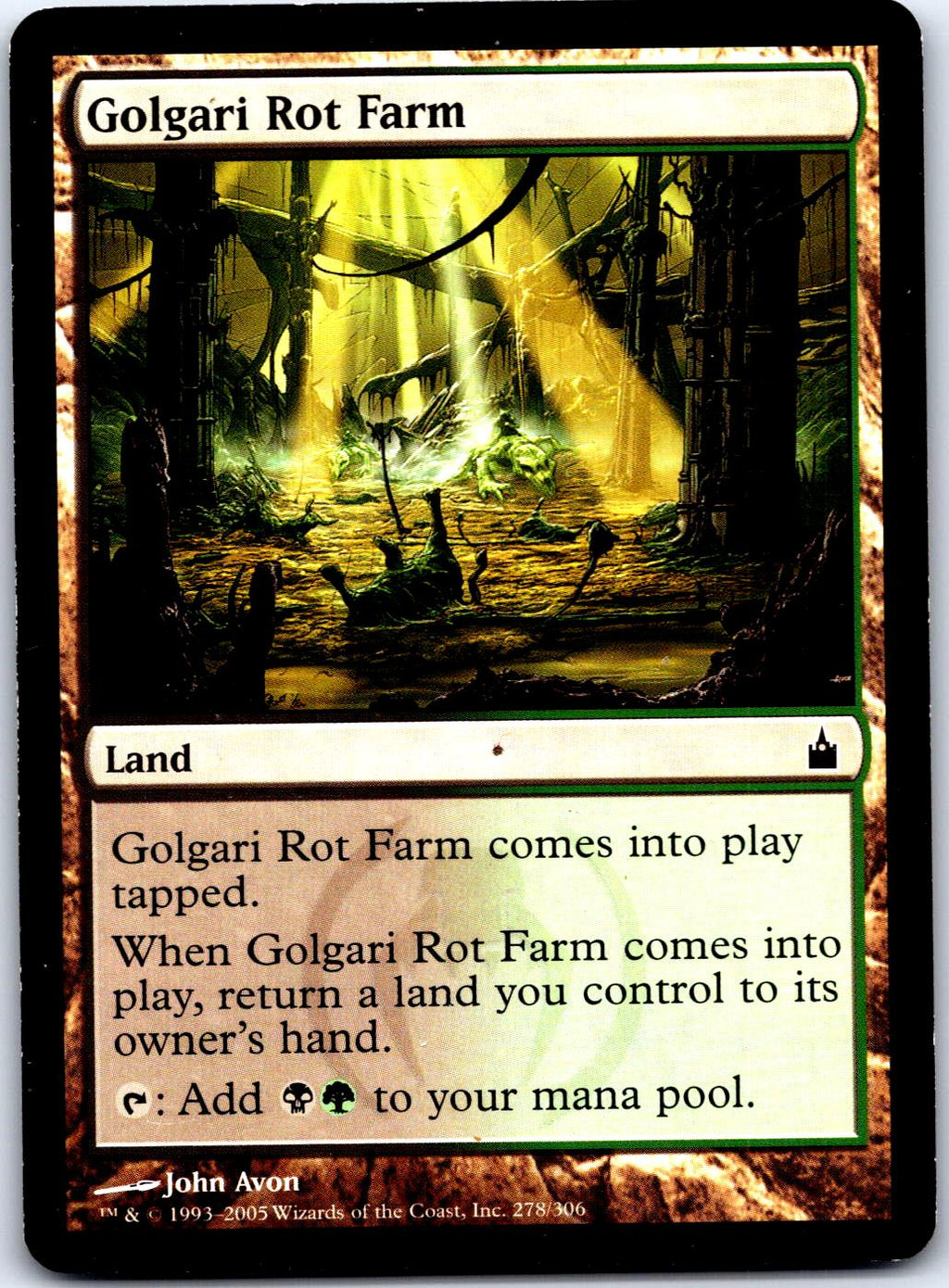GOLGARI ROT FARM 278 C MAGIC: THE GATHERING MP