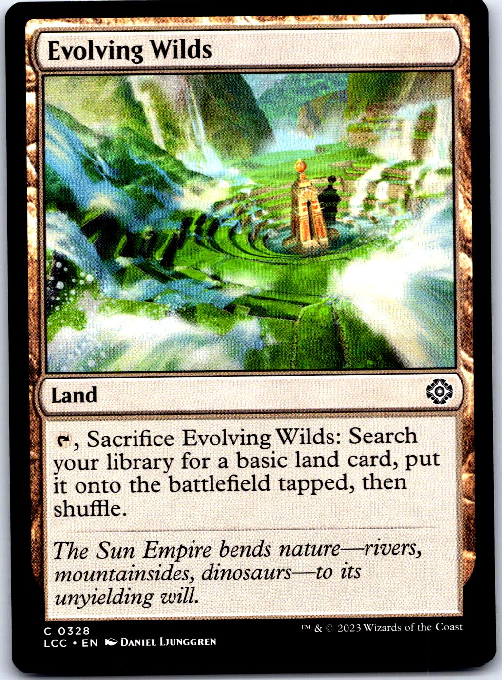 EVOLVING WILDS 328 C MAGIC: THE GATHERING MP