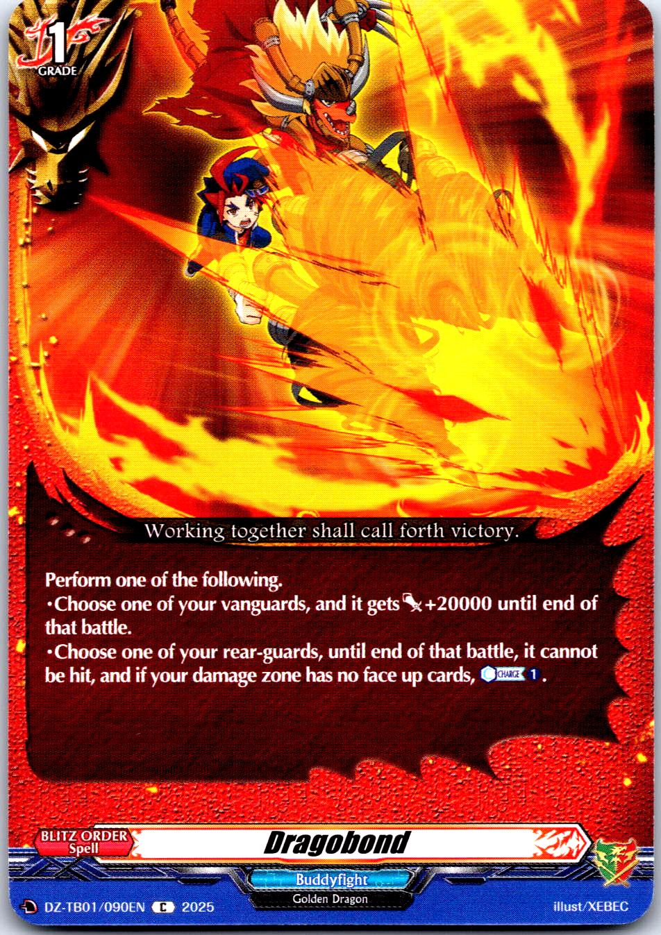 DRAGOBOND DZ-TB01/090EN C CARDFIGHT!! VANGUARD MP