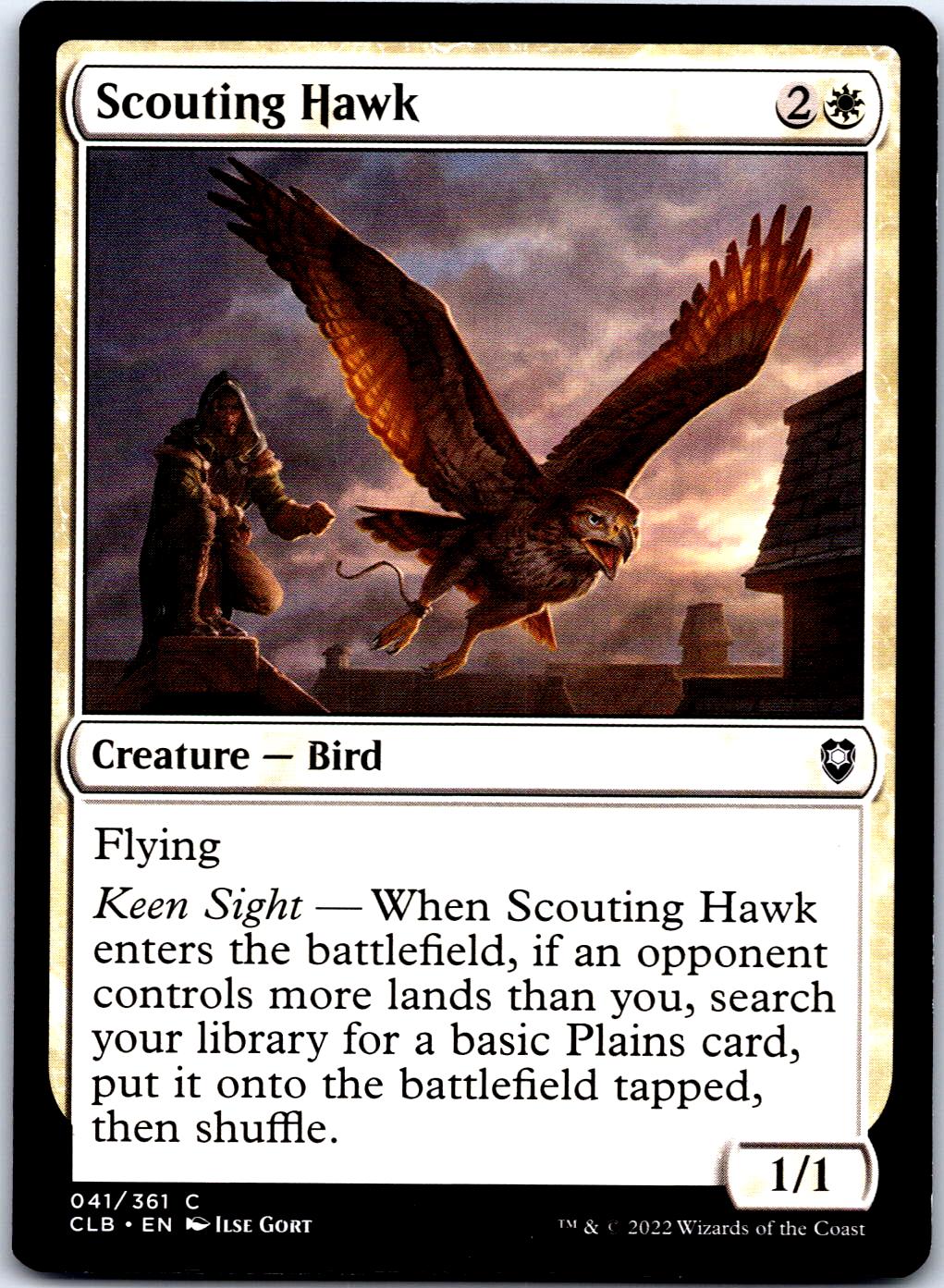 SCOUTING HAWK 41 C MAGIC: THE GATHERING MP