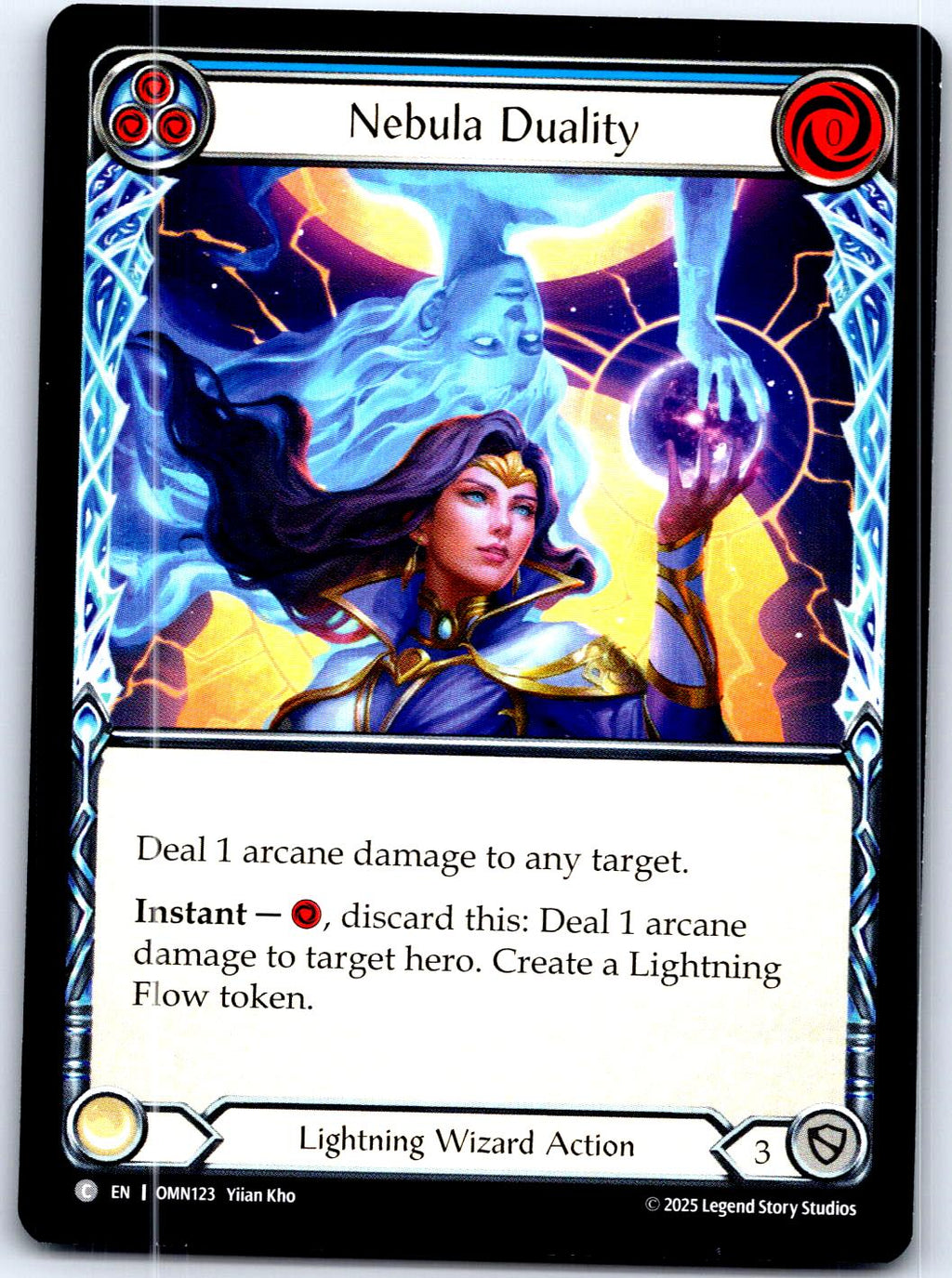 NEBULA DUALITY (BLUE) OMN123 C FLESH AND BLOOD MP