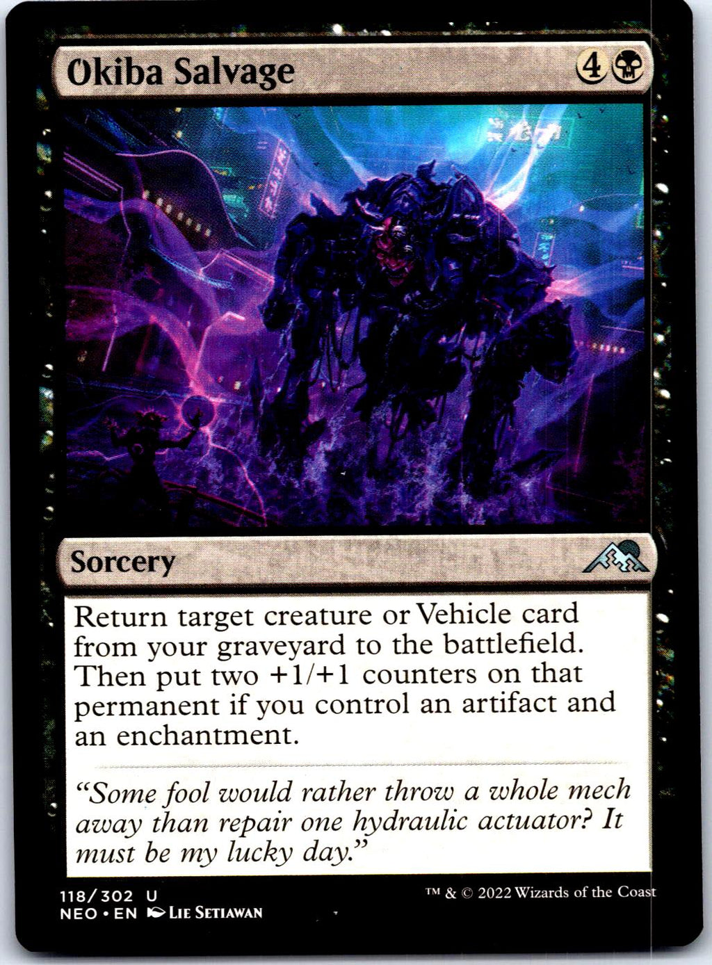OKIBA SALVAGE 118 UC MAGIC: THE GATHERING MP